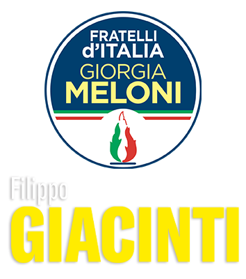 Filippo Giacinti candidato Fratelli d'Italia di Giorgia Meloni